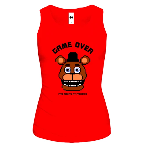 Жіноча майка FNAF Freddy Game Over