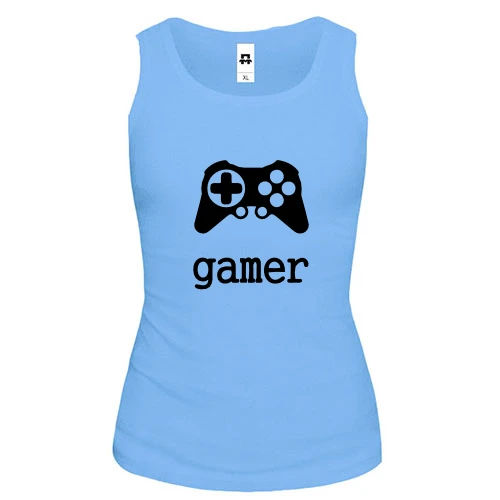 Женская майка Gamer с джойстиком