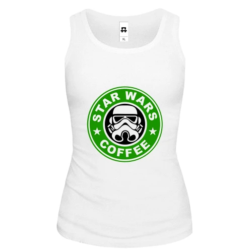 Жіноча майка StarWars coffee