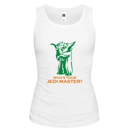 Женская майка Yoda