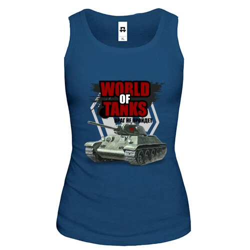 Жіноча майка WOT - Ворог не пройде
