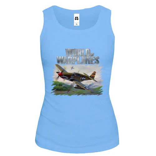 Женская майка World of Warplanes