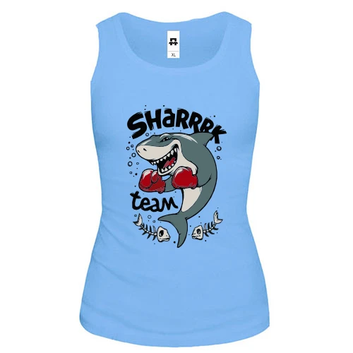 Женская майка Box Shark Team