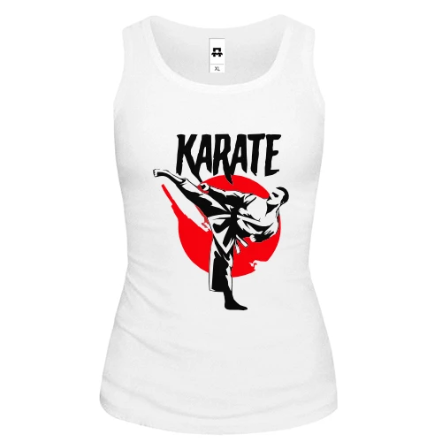 Женская майка Karate (2)