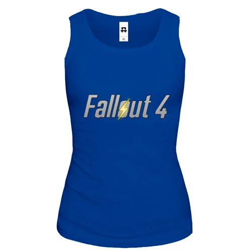 Жіноча майка Fallout 4 Лого