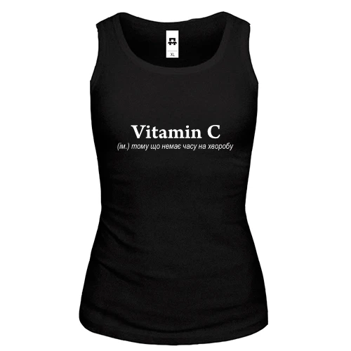 Женская майка Vitamin C