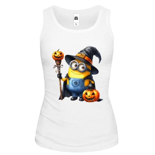 Женская майка Halloween Миньон
