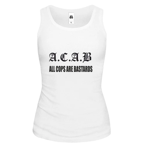 Женская майка A.C.A.B (2)