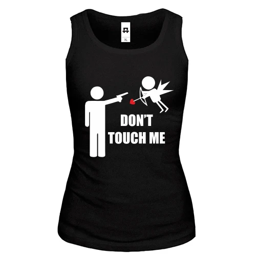 Женская майка Don't touch me 2