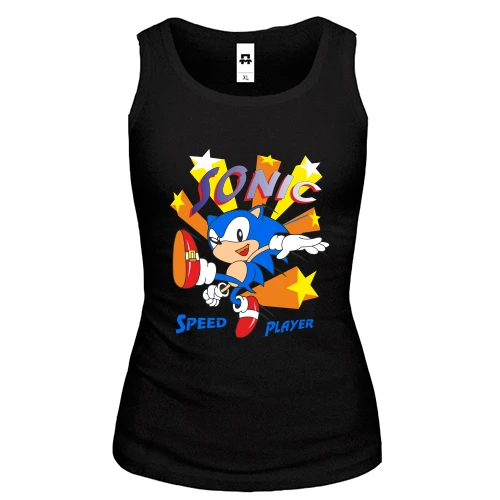 Жіноча майка Sonic player
