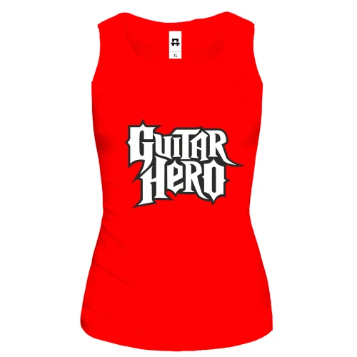 Женская майка Guatar Hero 2