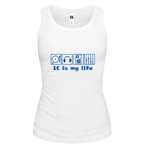Женская майка It is my life