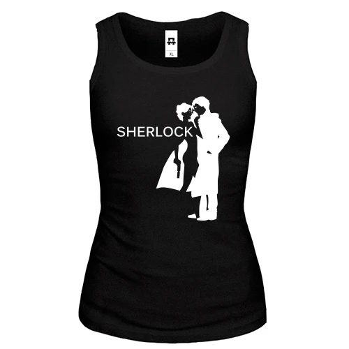 Жіноча майка Sherlock