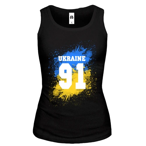 Женская майка Ukraine 91