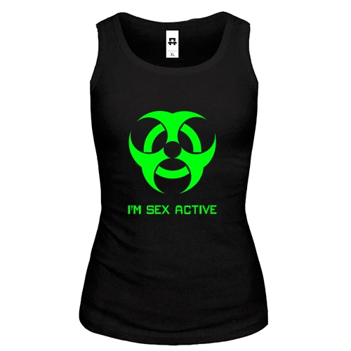 Женская майка Sex active