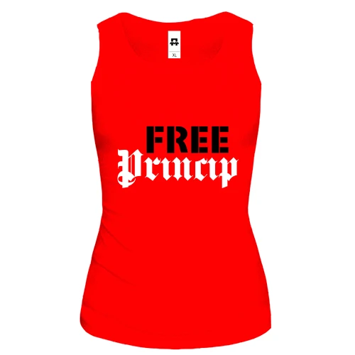 Женская майка Free Princip