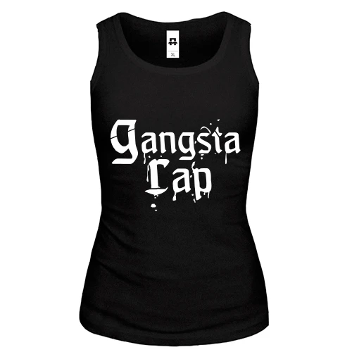 Женская майка Gangsta Rap