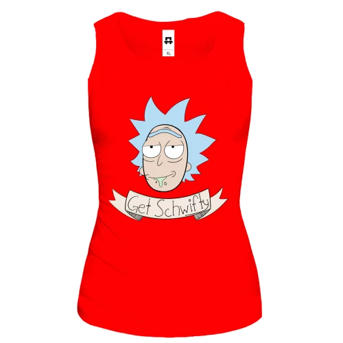 Женская майка get Schwifty