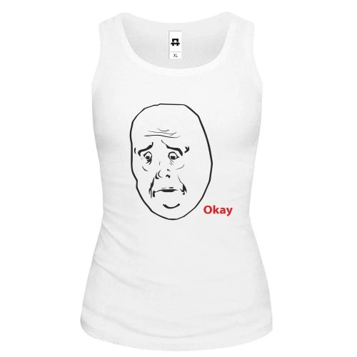 Женская майка Okay Guy 2
