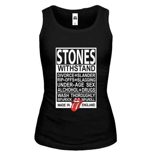 Женская майка Rolling Stones Made in Englad