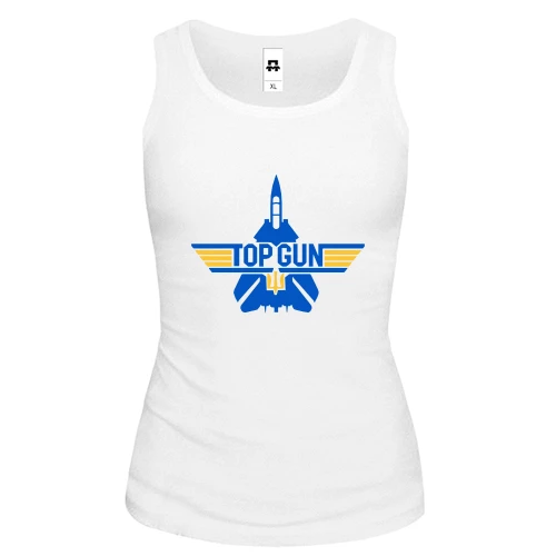 Женская майка, хаки, Top Gun Ua (2)