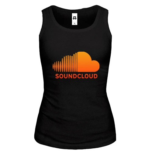 Женская майка SoundCloud (2)