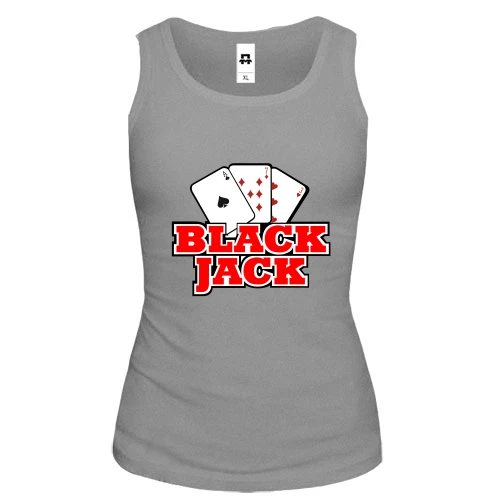 Жіноча майка Black Jack
