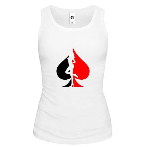 Жіноча майка Poker Girl