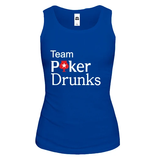 Жіноча майка Team Poker Drunks