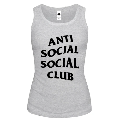 Женская майка Anti Social Social Club
