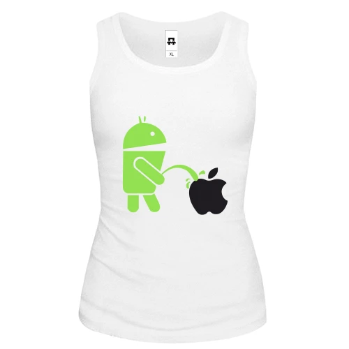 Жіноча майка Android vs Apple