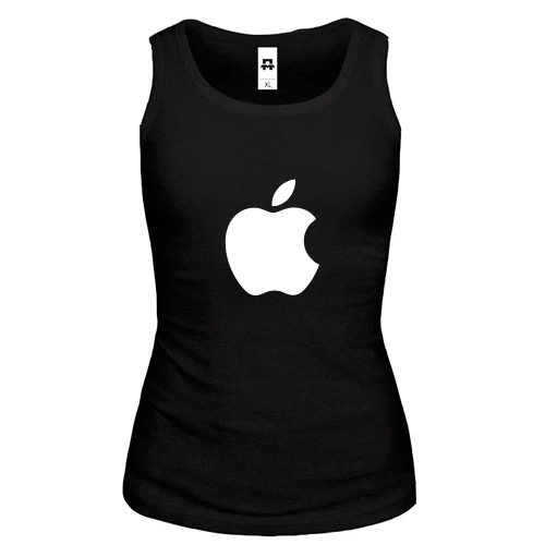 Жіноча майка з лого Apple