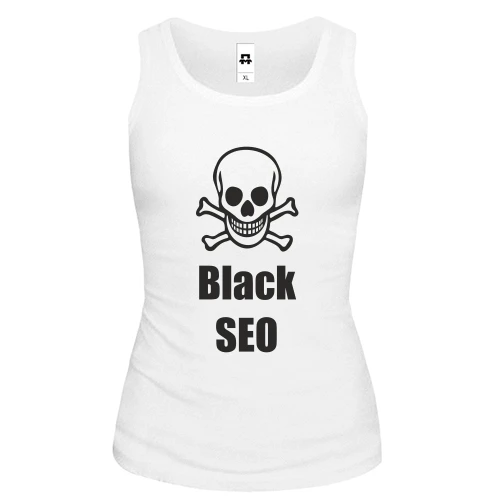 Женская майка Black SEO 2