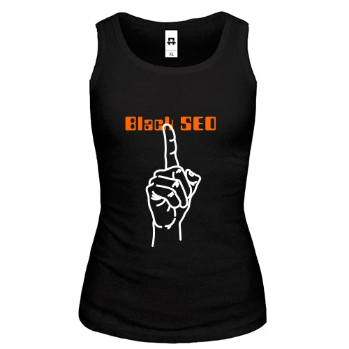 Женская майка Black SEO