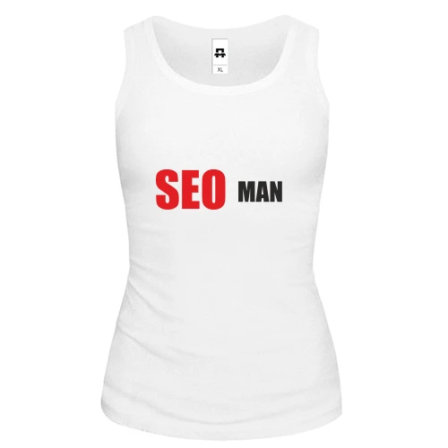 Женская майка seo man