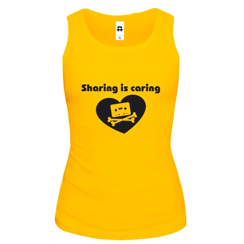 Жіноча майка Sharing