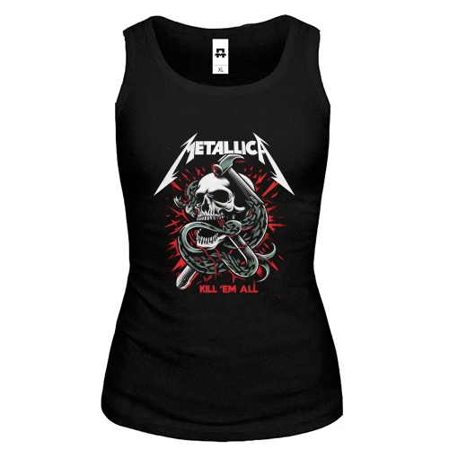 Женская майка, черный, Metallica - Kill ’Em All (2)