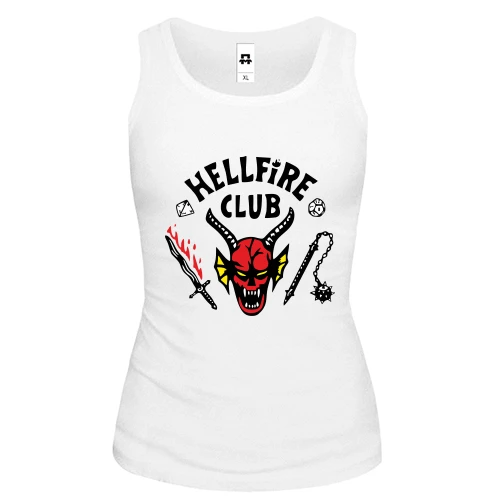 Жіноча майка Stranger Things HellFire Club