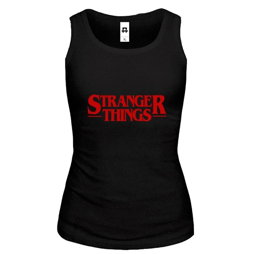 Жіноча майка Stranger things Logo