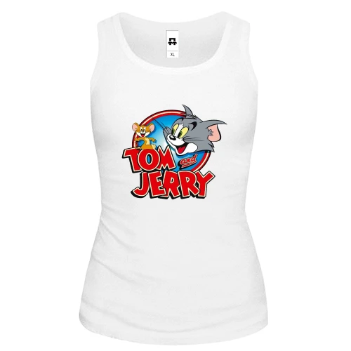 Женская майка Tom and Jerry