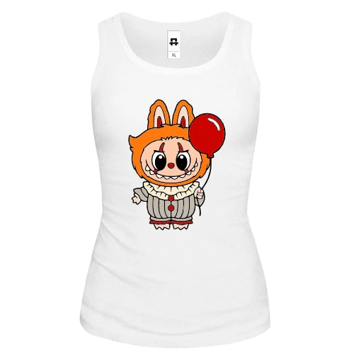 Жіноча майка Labubu Pennywise