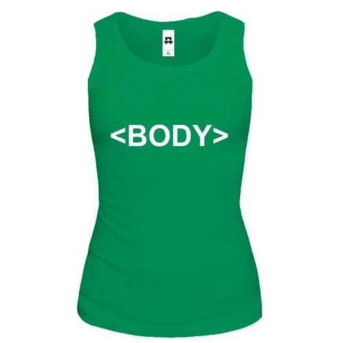 Женская майка body