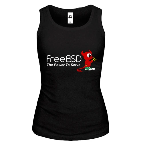 Жіноча майка FreeBSD uniform type2