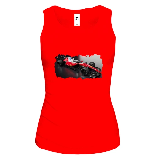 Женская майка, красный, Ferrari F1