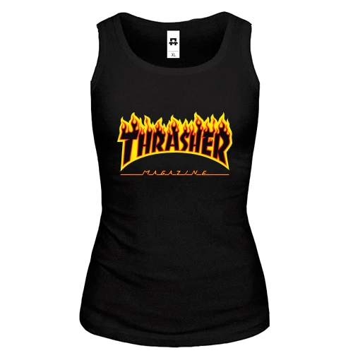 Женская майка Thrasher Fire