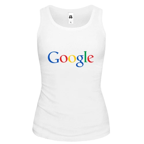Жіноча майка з логотипом Google