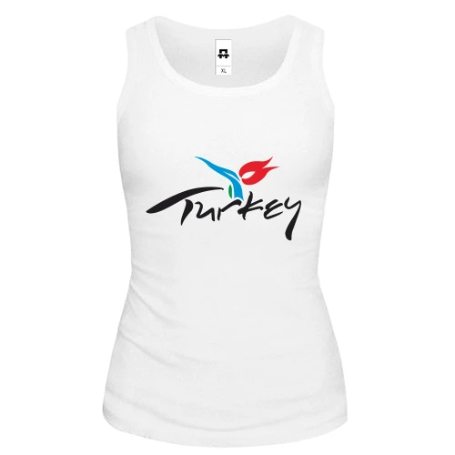 Женская майка Turkey
