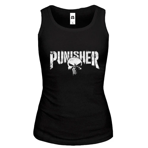 Жіноча майка, Чорний, The Punisher