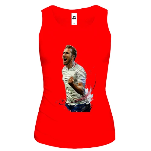 Женская майка, красный, Harry Kane (2)