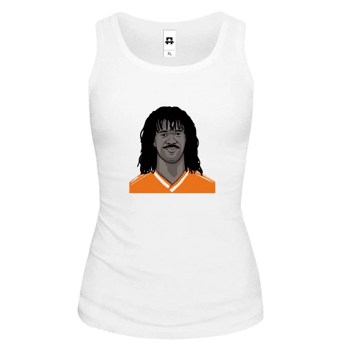 Женская майка, белый, Ruud Gullit (2)
